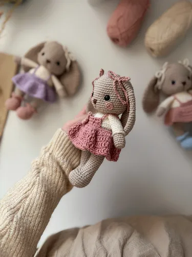 Háčkovaná Zajačica-kvietok