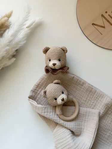 Set Medvedík -hnedá