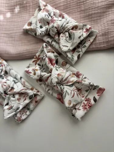 Čelenka s mašľou -kvet