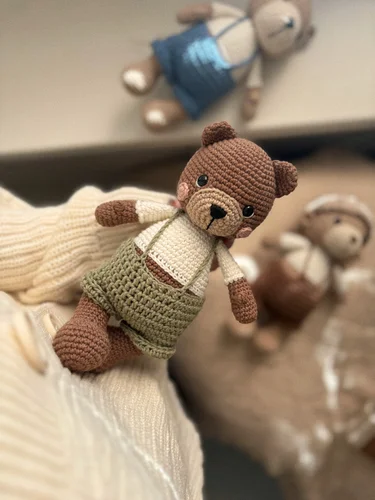 Háčkovaný medvedík -príroda