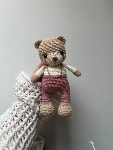 Háčkovaná Medvedica Elisa