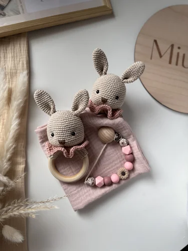 Babybox Zajačica- Ružová