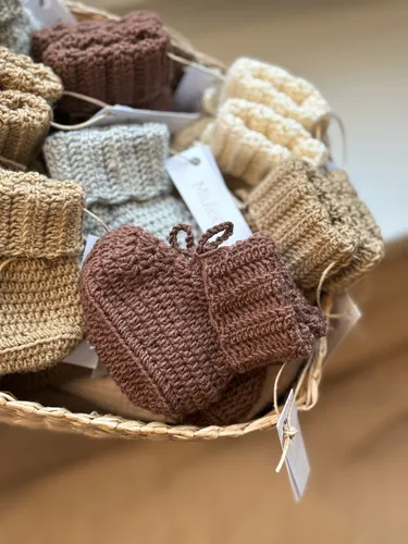 Merino papučky 3-9m