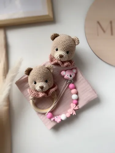 Babybox Medvedica- ružová