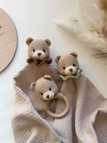 Háčkovaný Mojkáčik -Macko