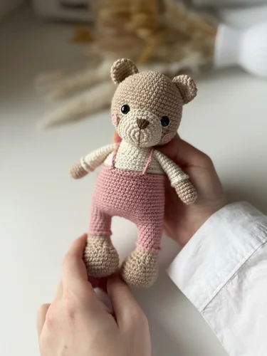 Háčkovaná Medvedica Elisa